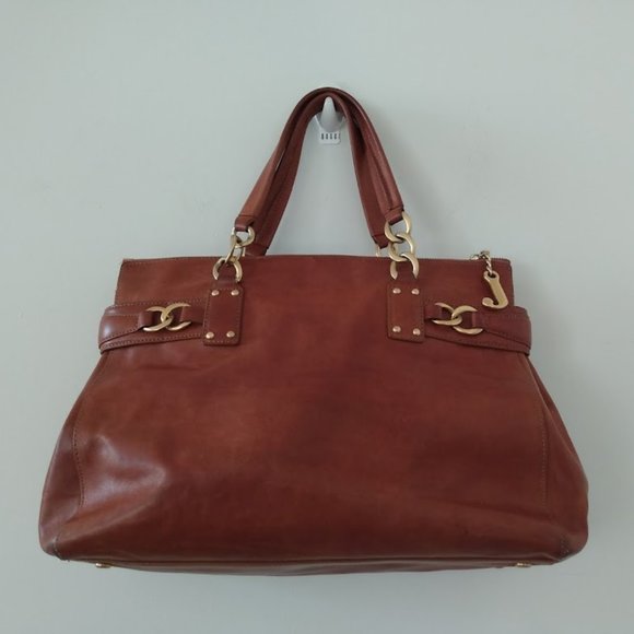 Juicy Couture Daydreamer Bag Chocolate Juicy Couture Large Leather Satchel